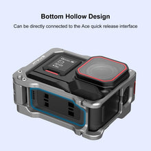 Load image into Gallery viewer, For Insta360 Ace Pro 2 PULUZ Aluminum Alloy Protective Cage Rig Dual Cold Shoe Housing Frame, For Insta360 Ace Pro 2 Meta Cage