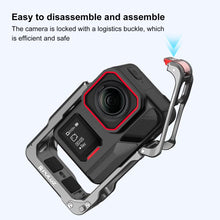 Load image into Gallery viewer, For Insta360 Ace Pro 2 PULUZ Aluminum Alloy Protective Cage Rig Dual Cold Shoe Housing Frame, For Insta360 Ace Pro 2 Meta Cage