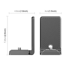 Load image into Gallery viewer, PULUZ Folding Magnetic Mount Base L Bracket For Insta360 X4 / X5 / DJI Pocket 3, For Insta360 X4 / X5 / DJI Pocket 3