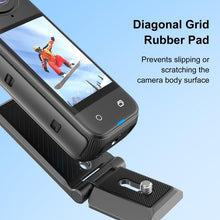 Load image into Gallery viewer, PULUZ Folding Magnetic Mount Base L Bracket For Insta360 X4 / X5 / DJI Pocket 3, For Insta360 X4 / X5 / DJI Pocket 3