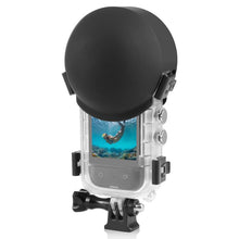 Load image into Gallery viewer, For Insta360 X5 PULUZ Invisible Dive Case Lens Guard Silicone Protective Lens Cap Cover, For Insta360 X5