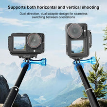 Load image into Gallery viewer, For DJI Osmo Action 5 Pro / 4 / 3 PULUZ Vertical Horizontal Shooting Quick Release Metal Magnetic L Bracket, For DJI Osmo Action 5 Pro / 4