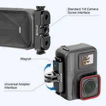 Load image into Gallery viewer, For Insta360 X5 / Ace Pro / Pro 2 PULUZ Aviation Aluminum Quick Release Base Adapter Bracket, Aluminum Quick Release Base