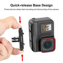 Load image into Gallery viewer, For Insta360 X5 / Ace Pro / Pro 2 PULUZ Aviation Aluminum Quick Release Base Adapter Bracket, Aluminum Quick Release Base
