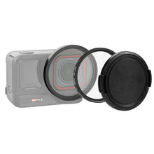 Load image into Gallery viewer, For Insta360 Ace Pro 2 PULUZ 52mm UV Lens Filter Adapter Ring with Lens Cover, For Insta360 Ace Pro 2 Filter Adapter Ring
