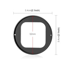 Load image into Gallery viewer, For Insta360 Ace Pro 2 PULUZ 52mm UV Lens Filter Adapter Ring with Lens Cover, For Insta360 Ace Pro 2 Filter Adapter Ring