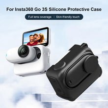 Load image into Gallery viewer, For Insta360 GO 3S PULUZ Camera Charging Box Silicone Cover with Lens Cap &amp; Strap, For Insta360 GO 3S