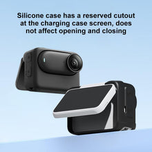 Load image into Gallery viewer, For Insta360 GO 3S PULUZ Camera Charging Box Silicone Cover with Lens Cap &amp; Strap, For Insta360 GO 3S