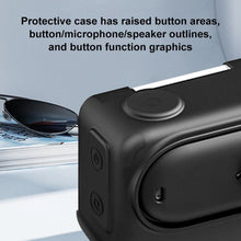 Load image into Gallery viewer, For Insta360 GO 3S PULUZ Camera Charging Box Silicone Cover with Lens Cap &amp; Strap, For Insta360 GO 3S
