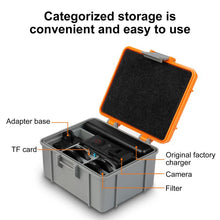 Load image into Gallery viewer, For DJI Osmo Action 5 Pro / 4 / 3 PULUZ Waterproof Hard Carrying Suitcase Outdoor Protective Storage Box