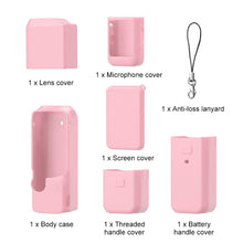 Load image into Gallery viewer, For DJI OSMO Pocket 3 PULUZ 6 in 1 Body Lens Handle Screen Mic Silicone TPU Cover
