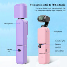 Load image into Gallery viewer, For DJI OSMO Pocket 3 PULUZ 6 in 1 Body Lens Handle Screen Mic Silicone TPU Cover
