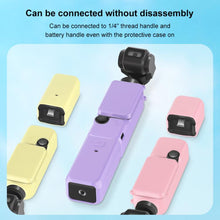 Load image into Gallery viewer, For DJI OSMO Pocket 3 PULUZ 6 in 1 Body Lens Handle Screen Mic Silicone TPU Cover