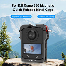 Load image into Gallery viewer, For DJI Osmo 360 PULUZ Aluminum Alloy Protective Cage Expansion Frame with Lens Cover, Protective Cage