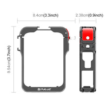 Load image into Gallery viewer, For DJI Osmo 360 PULUZ Aluminum Alloy Protective Cage Expansion Frame with Lens Cover, Protective Cage