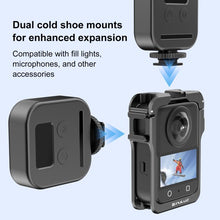 Load image into Gallery viewer, For DJI Osmo 360 PULUZ Aluminum Alloy Protective Cage Expansion Frame with Lens Cover, Protective Cage