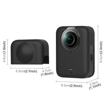 Load image into Gallery viewer, For DJI Osmo 360 PULUZ Silicone Body Protective Cover with Lens Cover, Body Cover with Lens Cover (Black), Body Cover with Lens Cover (Grey)