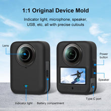 Load image into Gallery viewer, For DJI Osmo 360 PULUZ Silicone Body Protective Cover with Lens Cover, Body Cover with Lens Cover (Black), Body Cover with Lens Cover (Grey)