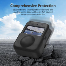 Load image into Gallery viewer, For DJI Osmo 360 PULUZ Silicone Body Protective Cover with Lens Cover, Body Cover with Lens Cover (Black), Body Cover with Lens Cover (Grey)
