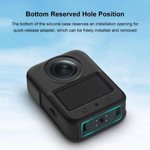 Load image into Gallery viewer, For DJI Osmo 360 PULUZ Silicone Body Protective Cover with Lens Cover, Body Cover with Lens Cover (Black), Body Cover with Lens Cover (Grey)