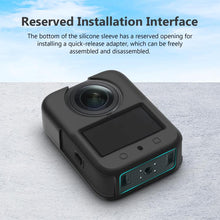 Load image into Gallery viewer, For DJI Osmo 360 PULUZ Silicone Body Protective Cover with Lens Cover, Body Cover with Lens Cover (Black), Body Cover with Lens Cover (Grey)