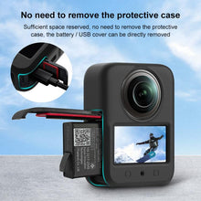 Load image into Gallery viewer, For DJI Osmo 360 PULUZ Silicone Body Protective Cover with Lens Cover, Body Cover with Lens Cover (Black), Body Cover with Lens Cover (Grey)