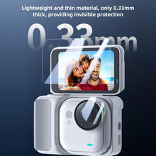 Load image into Gallery viewer, For Insta360 GO Ultra PULUZ 2 in 1 Screen + Lens Tempered Glass Film, For Insta360 GO Ultra