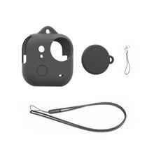 Load image into Gallery viewer, For Insta360 GO Ultra PULUZ Body Silicone Protective Cover with Lens Cap &amp; Lanyards, Protective Cover (Black), Protective Cover (Red), Protective Cover (White)