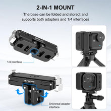 Load image into Gallery viewer, For Insta360 GO Ultra PULUZ Magnetic Aluminum Alloy Quick Release Base Mount, For Insta360 GO Ultra Aluminum Alloy