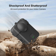 Load image into Gallery viewer, For DJI Osmo 360 PULUZ Silicone Protective Cover with Lens Cover &amp; Lanyard, Cover with Lens Cover &amp; Lanyard