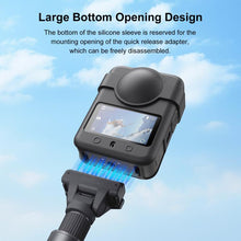 Load image into Gallery viewer, For DJI Osmo 360 PULUZ Silicone Protective Cover with Lens Cover &amp; Lanyard, Cover with Lens Cover &amp; Lanyard