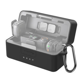 For DJI Mic 3 PULUZ Charging Case Silicone Scratch-proof Protective Cover, For DJI Mic 3