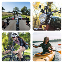 Load image into Gallery viewer, PULUZ 360 Degree Rotation MotorBike Aluminum Mount Handlebar Adapter with Screw for GoPro, Insta360, DJI and Other Action Cameras, Handlebar Adapter Mount 3