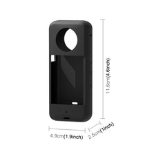 Load image into Gallery viewer, For Insta360 X3 PULUZ Silicone Protective Case with Lens Cover, Silicone Case(Black), Silicone Case(Blue), Silicone Case(Red)