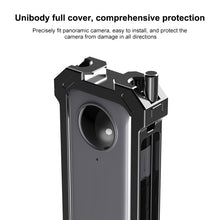 Load image into Gallery viewer, For Insta360 X3 PULUZ Metal Protective Cage Rig Housing Frame with Expand Cold Shoe Base &amp; Tripod Adapter, Metal Cage US Stock, For Insta360 X3