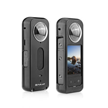 Load image into Gallery viewer, For Insta360 X3 PULUZ Metal Protective Cage Rig Housing Frame with Lens Protector, Metal Frame with Lens Protector US Stock, Metal Frame with Lens Protector