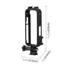 Load image into Gallery viewer, For Insta360 X3 PULUZ Cold Shoe PC Plastic Protective Frame with Adapter Mount &amp; Screw, PC Frame