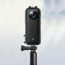 Load image into Gallery viewer, For Insta360 X3 PULUZ Cold Shoe PC Plastic Protective Frame with Adapter Mount &amp; Screw, PC Frame