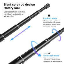 Load image into Gallery viewer, PULUZ 73.5cm Metal Selfie Stick Monopod with Invisible Adapter Base &amp; Screw for Insta360 One RS / X2 / X3 / DJI Osmo 360, 70cm Monopod