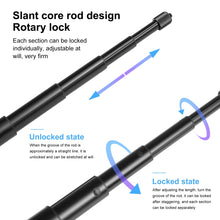 Load image into Gallery viewer, PULUZ 110cm Metal Selfie Stick Monopod with Invisible Adapter Base &amp; Screw for Insta360 One RS / X2 / X3 / X4 / DJI Osmo 360, 110cm Monopod