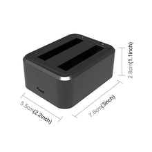 Load image into Gallery viewer, For Insta360 X3 PULUZ USB Dual Batteries Charger with  Indicator Light, Battery Charger