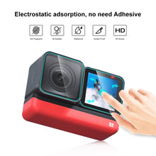 Load image into Gallery viewer, For Insta360 One RS PULUZ 3 in 1 Screen + 4K Lens + Leica Lens Tempered Glass Film, For Insta360 One RS