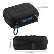 Load image into Gallery viewer, PULUZ Waterproof Carrying and Travel Case for GoPro, DJI Osmo Action and other Sport Cameras Accessories, Small Size: 16cm x 12cm x 7cm, US Stock Black, UK Stock Black, For GoPro, Size: 16cm x 12cm x 7cm