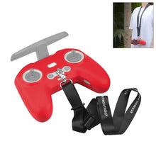 Load image into Gallery viewer, For DJI FPV Combo Remote Control PULUZ Silicone Protective Case with Neck Strap, For DJI FPV Combo Remote Control with Neck Strap
