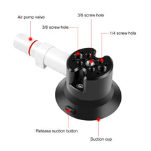 Load image into Gallery viewer, PULUZ 3 inch Car Single Pump Suction Cup Aluminum Alloy Mount, Pump Suction Cup Mount
