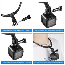 Load image into Gallery viewer, PULUZ Lazy Adjustable Neck Bracket for GoPro Action Cameras, Neck Bracket