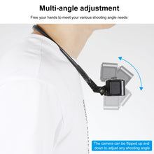 Load image into Gallery viewer, PULUZ Lazy Adjustable Neck Bracket for GoPro Action Cameras, Neck Bracket