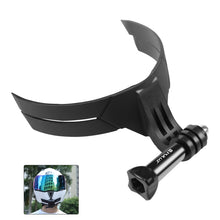 Load image into Gallery viewer, PULUZ Bending Action Camera Motorcycle Helmet Chin Mount, Helmet Chin Mount