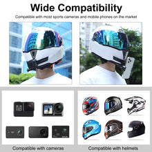 Load image into Gallery viewer, PULUZ Bending Action Camera Motorcycle Helmet Chin Mount, Helmet Chin Mount