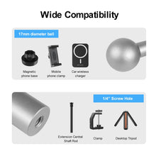 Load image into Gallery viewer, PULUZ Aluminum Alloy 17mm Ball Head Bracket Base Adapter